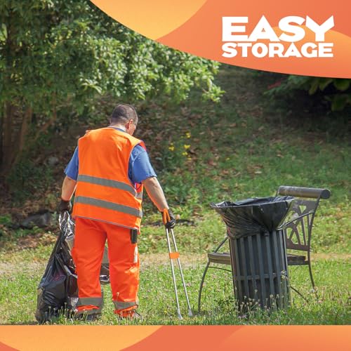 4 Pack 36" Reacher Grabber Tool, Lightweight Litter Pick up Sticks