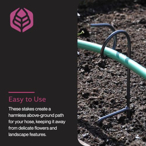 Yard Butler Plant-Saving Hose Guide, 17.5 Inch Garden Stake