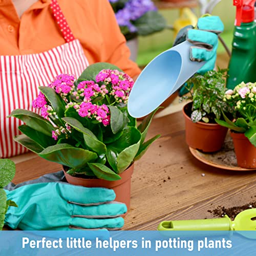 Coitak Bonsai Soil Scoops, 5 PCS Plastic Garden Soil Scoops