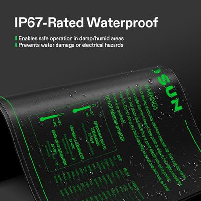 VIVOSUN 48" x 20.75" Durable Waterproof Seedling Heat Mat - size: 48"x20.75"