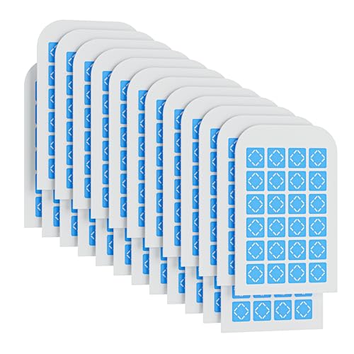24 Pack Magnetism Glue Cards TIENBE Indoor Plug-in Fly Trap Refill Pack for TIENBE Indoor Fly Trap - color: White, size: 24 Glue Cards