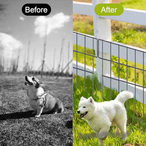 25 Pcs Animal Barrier Wire Fence Garden Fencing Animal Barrier