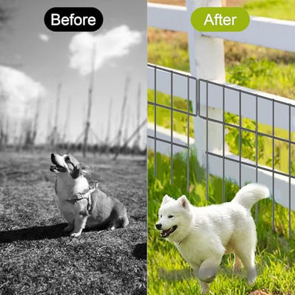 25 Pcs Animal Barrier Wire Fence Garden Fencing Animal Barrier