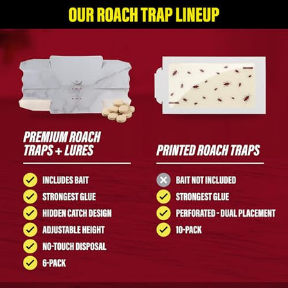 Catchmaster Spider, Insect, Roach Glue Traps Bundle (40-Traps)