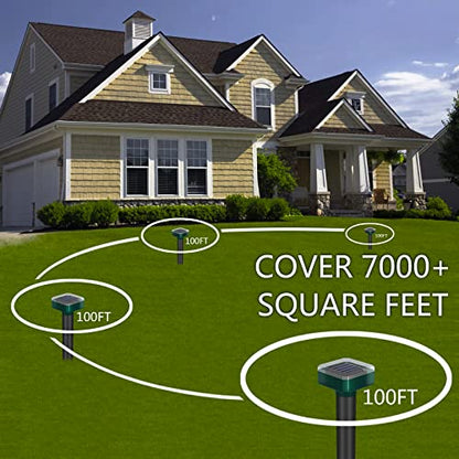 Effective Solar Deer Repellent Outdoor
