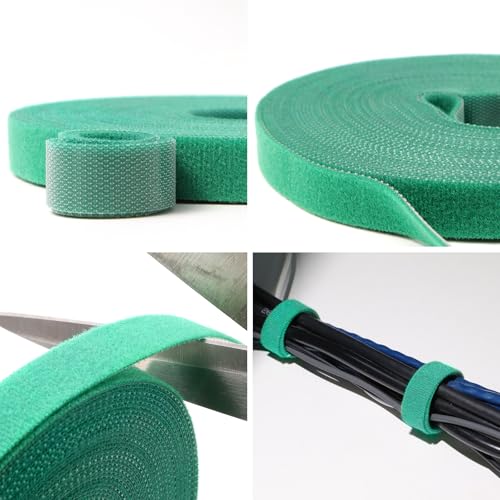 Garden Tape Garden Tie, 65.6ft x 0.6 inch Plant Supports - size: 1 Pack 65.6 Feet