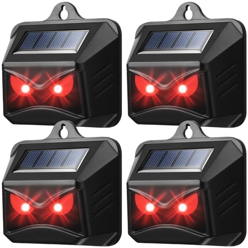 4 Pack Control Light Nocturnal Animal Repeller