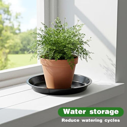 24 Pack Plant Saucer Tray, 6 8 10 inch