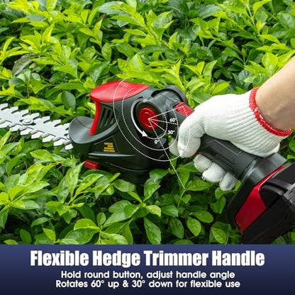 Hedge Trimmer Cordless for Milwaukee 18V MAX Battery (Tool Only)