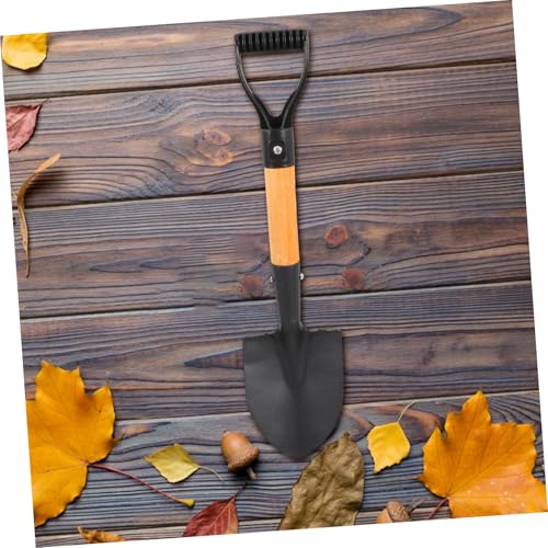 ORFOFE Flower Shovel Heavy Duty Gardening Trowel for Flower Planting Soil Loosening and Digging Hand Digging Garden Tool with Ergonomic Grip for Vegetable Beds Camping and Beach Use
