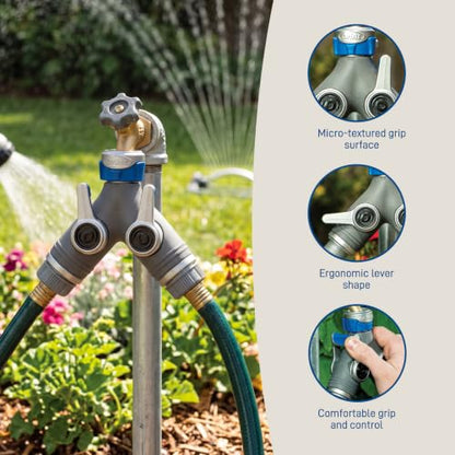 Orbit Elevated 2-Way Shut-Off Hose Y Adapter, 28294