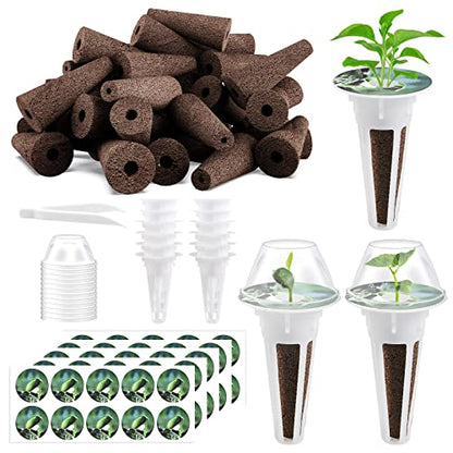 Tigvio 125 Piece Hydroponic Pods Kit - size: 125 piece