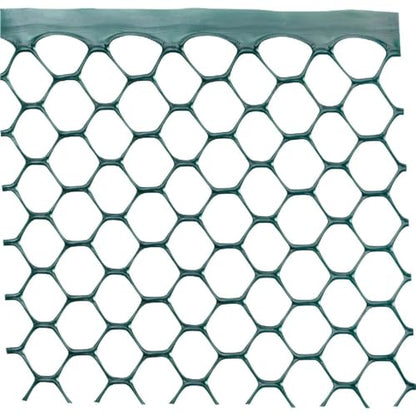 Tenax Poultry Fence - Green Plastic Poultry Fencing, Lightweight, Weather Resistant - 3-ft x 25-ft - Plastic - color: Green, size: 3-ft x 25-ft