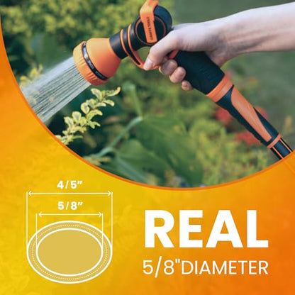 Giraffe Tools Garden Hose 5/8", 3ft Short Garden Hose - size: 3FT Male to Female