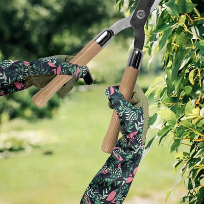 Gardening Gloves for Women, Rose Pruning Gloves Thorn Proof, Breathable, Anti Scratch, for Yard & Outdoor Work