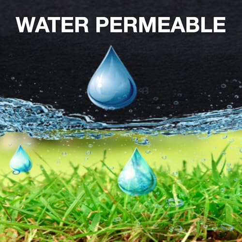 Non Woven Geotextile Fabric, 6ft x 100ft 4oz BE&ST for Landscape Projects, French Drains, Retaining Walls, Underlayment, Drainage, PROF Industrial Fabric, Tensile strength - 450 N; Load limit - 1500 N - size: 6'x100'