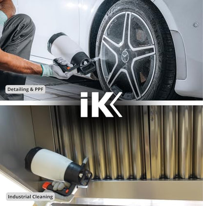 IK Multi Pro 2 360º – Acid-Resistant Pump Sprayer – 360º Spray System – Translucent Tank – Wide Filling Mouth – Safety Valve – 50 oZ Pressure Sprayer