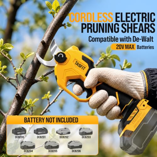 Electric Pruning Shears for DeWalt 20V Battery, 1.8" Cut Capacity