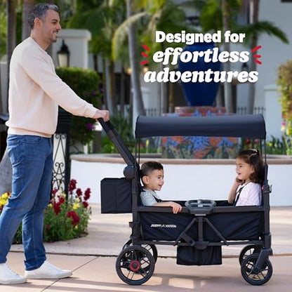 Radio Flyer Voya 2.0 2-Seat Stroller Wagon, for Kids 6+ Months, Lightweight - size: 2.0 (NEW)