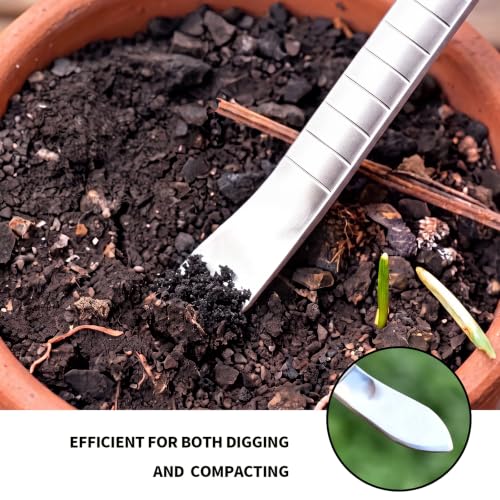 Repotting Root Rake Small Hand Rake,Root Hook Potted Plants Care Claw Hook - color: 2 Pack