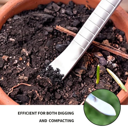 Repotting Root Rake Small Hand Rake,Root Hook Potted Plants Care Claw Hook - color: 2 Pack