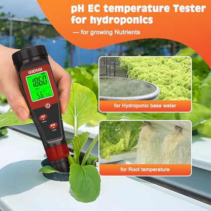 Digital pH Tester for Water, pH Meter for Hydroponic Water
