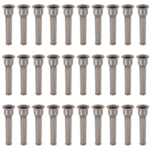 30 Pcs Sprinkler Head Filters, Spray Nozzle Fine Mesh Screen Filter Replacement Compatible with Pop Up Sprinkler Easy to Replace Variable Arc Nozzle Filter for Garden Lawn Yard Irrigation - color: Sprinkler Nozzle Filter-30P