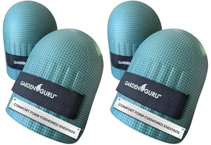 Garden Guru Home & Gardening Knee Pads – Waterproof EVA Foam Cushion, Soft Inner Liner, Comfortable Fit with Adjustable Straps (2 Pack) - size: 2 Pack, style: Comfort Foam