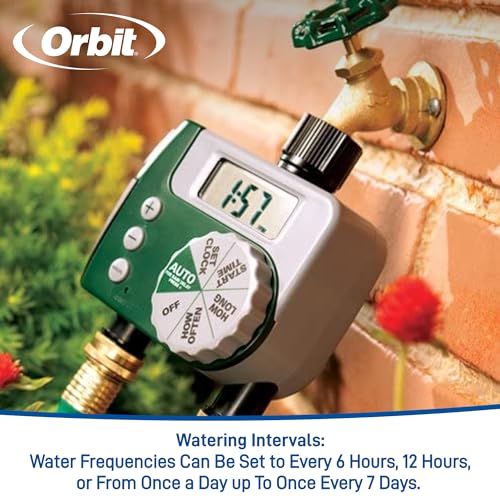 Orbit Programmable Digital Hose Watering Timer, 58910, 2 Outlet (Pack of 4) - size: 2 Outlet (Pack of 4)