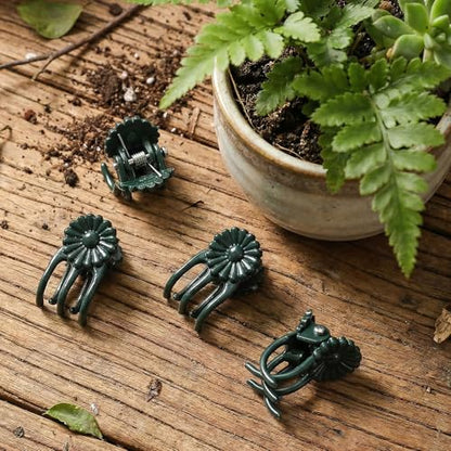 50pcs Plastic Clips Reusable Holder for Stems Support Clip