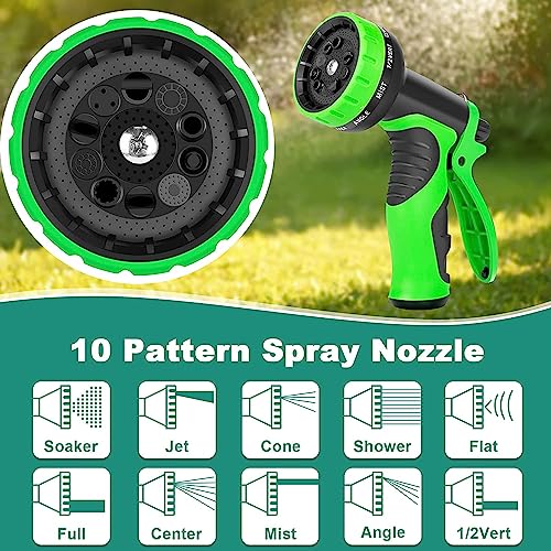 Expanding Garden Hose 150 ft - Expandable Garden Hose Leak-Proof with 3 -Layer Latex Core - 2026 Version/New Patented,Lightweight, Durable, No-Kink Flexible Retractable Water Hose