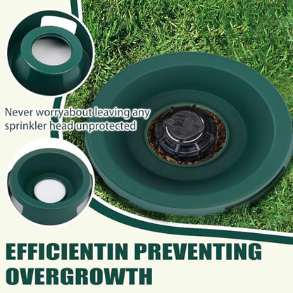 10 Pack Lawn Sprinkler Head Protector, Guards Against Mowers & Cars