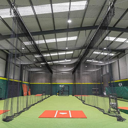 Baseball Backstop Nets | Professional Grade Sports Netting Available in 82 Sizes - 100% Weatherproof with Overlocked Edges - size: 10' x 18'