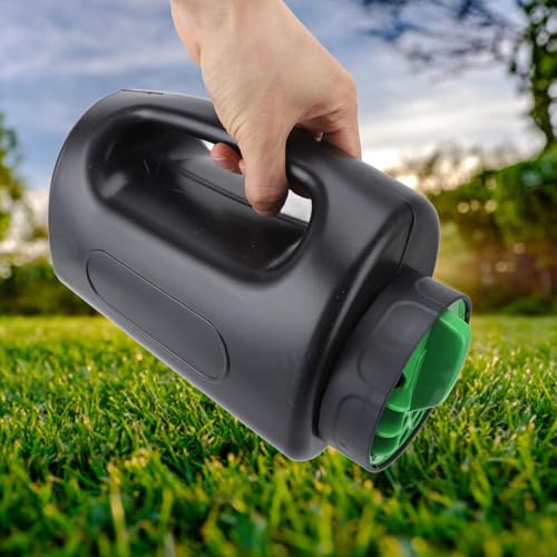 Hand Held Spreader, 2L ABS PP Labor Saving Fertilizer Shaker with Evenly Spread Design, for Gardening Lawn