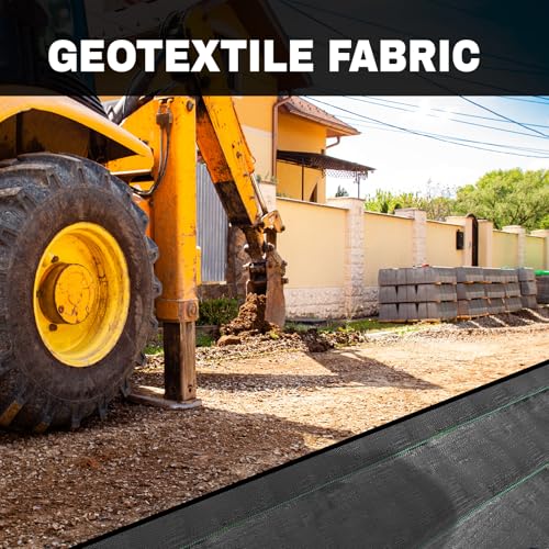 6ft x 300ft Weed Barrier Landscape Fabric Heavy Duty Premium Weed Control Fabric Durable & Eco-Friendly Weed Block Gardening Mat (3.2oz) (LTTY-W6-300) - size: 6ft x 300ft