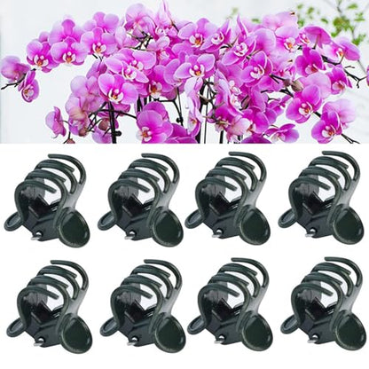 Plant Clips for Support Orchid Support Clips Flower Vine Garden Clip for Climbing Plants Orchid Clip for Supporting Stems Vine Stalks Grow Upright 30pcs