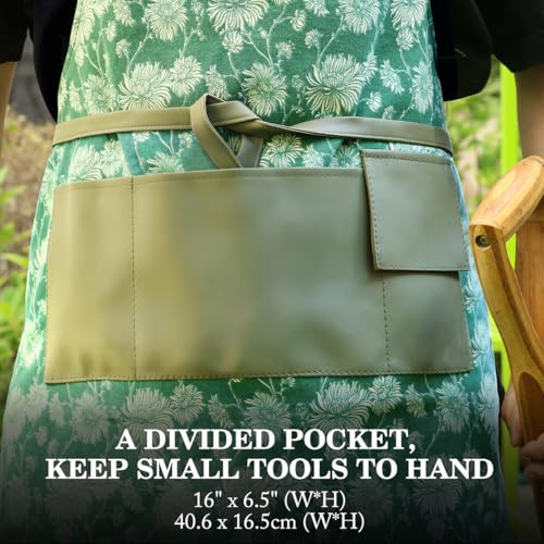 Colwelt Garden Kneeling Pad &Gardening Apron Set, Gardening Gifts for Women