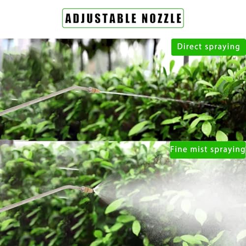 HOSTIC 1.5 Gallon Stainless Steel Sprayer Hand Pump Sprayer - size: 1.5 Gallon