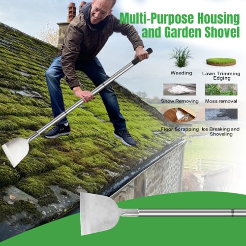 Floor Scraper Long Handle, Paint Wallpaper Garden Snow Ice Shovel