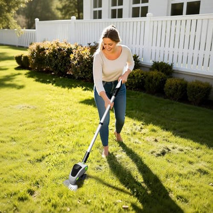 4-in-1 Pole Hedge Trimmer Cordless with 2 PCS 3.0Ah Battery