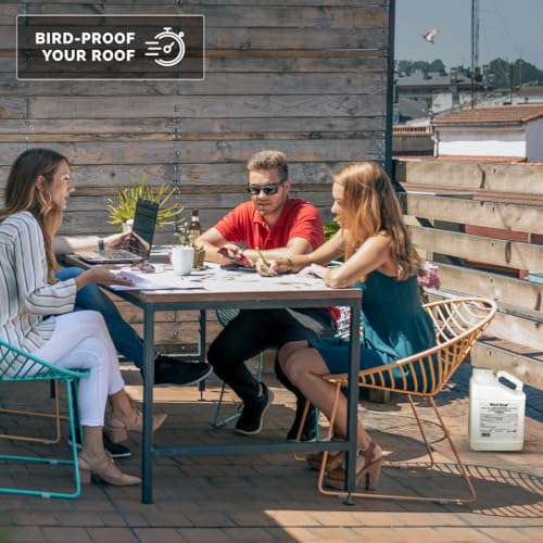 Bird-X Bird Stop Repellent for Geese Woodpeckers Pigeons One Gallon