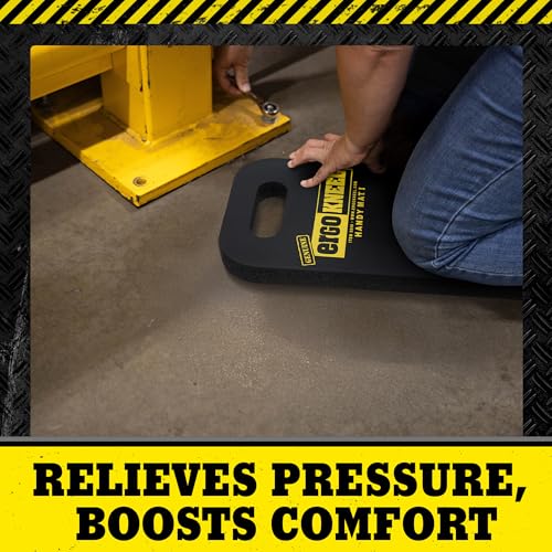 ErgoKneel Kneeling Mat Heavy-Duty Foam Pad for Work, 8" x 16" x 1" Thick - size: Small Handy Mat (8" x 16")