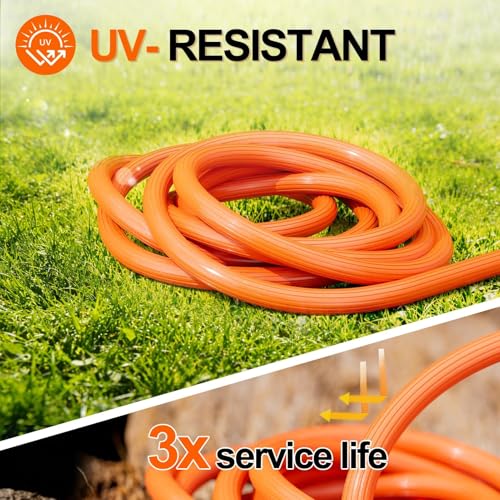 SPECILITE Garden Water Hose 200 ft x 5/8", 450-1300psi for Hot/Cold Water - size: 5/8'' 200FT