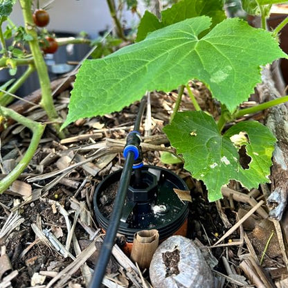 Thirsty Earth: CottaCup Automatic Olla Watering System for Your Garden (4 Cup Kit) - size: 4 Cup Kit