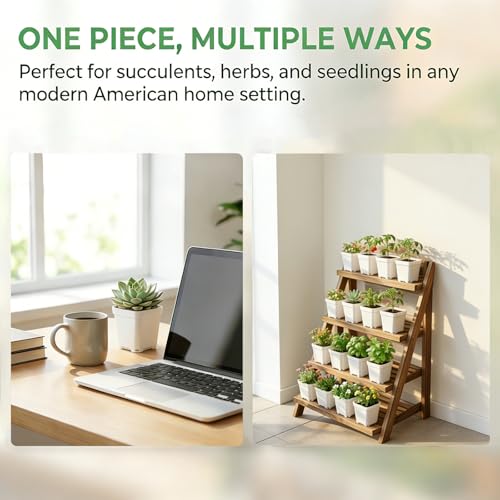 24Pcs 3"Square Plastic Plant Pots,White Nursery Pots with Drainage Hole,Seedling Nursery Transplanting Planter Container for Plants,Succulent,Garden,Flower,Home,Office,Balcony Decor,Indoor,Outdoor