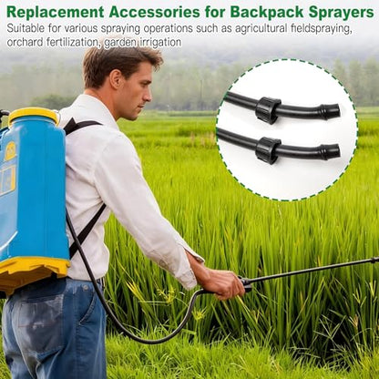One PVC nylon reinforced spray replacement hose, 47.24 inch garden water pump outlet hose, backpack spray heavy replacement accessories