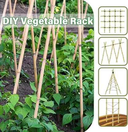 Natural Bamboo Plant stake2FT 50Pcs - size: 2ft-50pcs