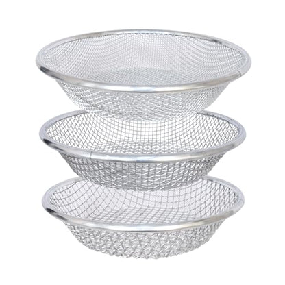 Soil Sifter for Garden Suitable for 5 Gallon Buckets (3 PCS 3/8in,1/4in,1/8in,) - size: 3/8 inch, 1/4 inch, 1/8 inch