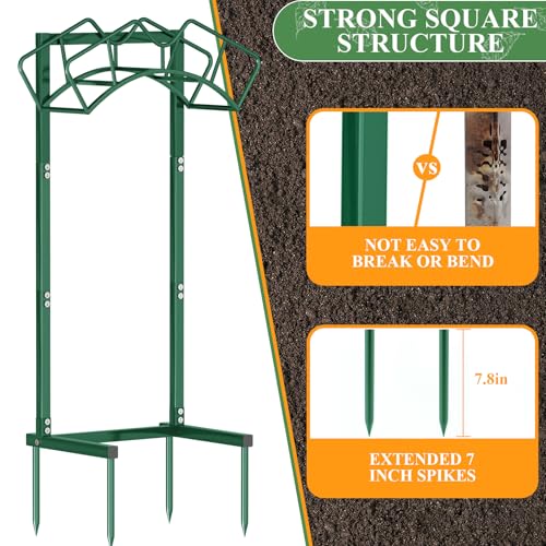 Qatsrin Super Stable Garden Hose Holder, Water Hose Reel holds 160ft, Green - color: Green