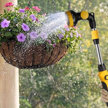 Watering Wand Extended, Telescoping Watering Lance to 26-33 Inch, Made of Aluminum Alloy Tube, Lightweight & Easy to Use in Garden, Farm or Backyard. - size: 26-33inch